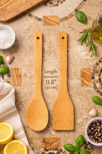 Natural bamboo kitchen - 2x,