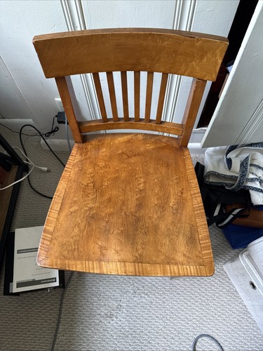 Oak dining chair - oak,