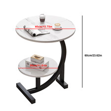 2 Tier Small Sofa Side Table