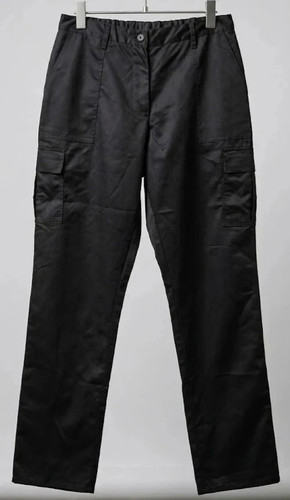 Ladies black cargo work - ladies,