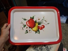 Vintage Metal Serving Tray