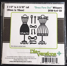 Dressmaking mannequins dresses bow Dress Form Duo Die-versions metal die set