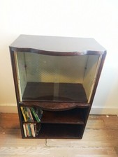 Vintage padded glazed display