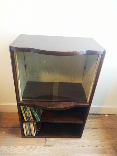 Vintage padded glazed display