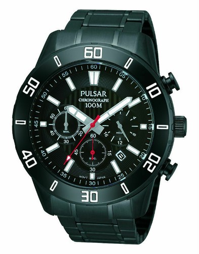 Brand new mens pulsar black - new,