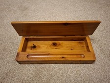 Vintage Wooden Desk Pen Rest