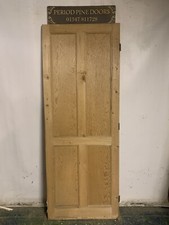 CXL15a ( 28 X 73 1/2 )Victorian / Edwardian reclaimed old pine cupboard door
