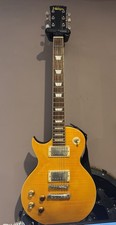 Vintage V100 Icon 6 String Electric Guitar - Lemon Drop