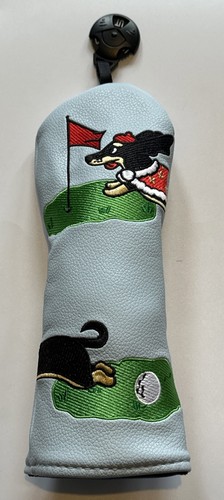 Running dog golf utility - running,