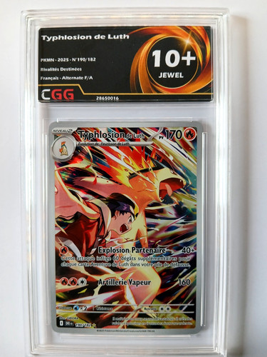 Pokemon card typhlosion - card,
