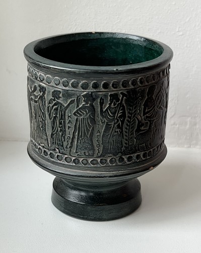 Vintage greek bronze glaze - greek,
