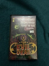 The Evil Dead 1981 Pre Cert VHS