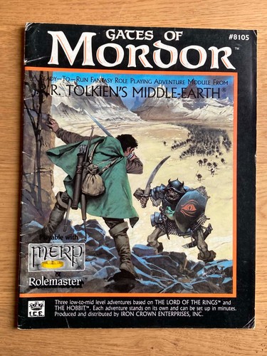 Merp rolemaster gates - rolemaster, of