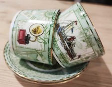 Wedgwood Millennium Collection cup and saucer set (2 cups and saucers)