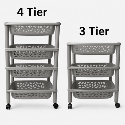 Storage trolley basket 4 - trolley,