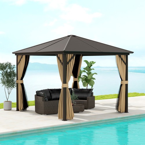 Metal hardtop gazebo - 3,