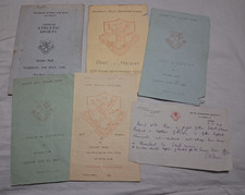 Vintage Welsh Rugby Ephemera
