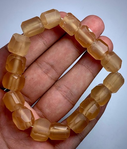 Natural imperial topaz faceted - natural,
