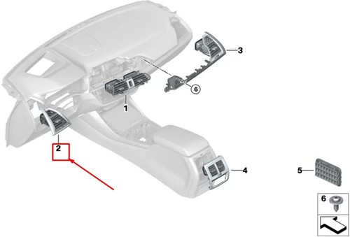 Bmw g01 left dashboard - left,