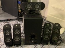 ?Free Post? Logitech X530, 5.1 Speaker System with box