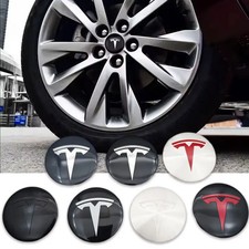 4pcs 56mm Tesla Cap Hub Center