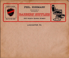1910 Letterhead Phil Eisemann