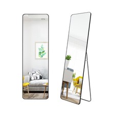 150cm Free Standing Full Length Bedroom Mirror Dressing Make up Long Wall Mirror