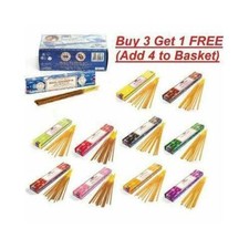 Satya Incense Nag Champa Genuine Joss 15g Insence Sticks - Many Scents Available