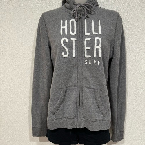 Hollister grey logo drawstring - hollister,