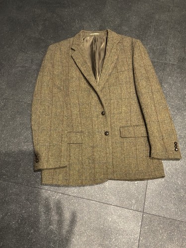 Brown harris tweed - brown,
