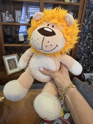 Lion plush soft toy - lion,