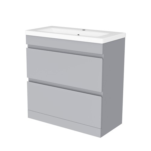 Matte grey floorstanding 800mm - grey,