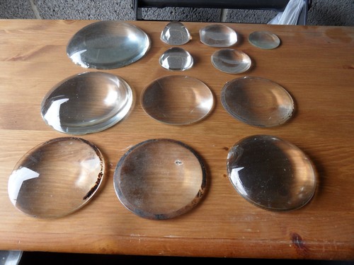 Vintage optical glass - optical, lenses