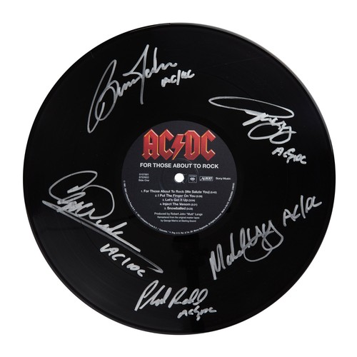 Acdc with printed - acdc, signed
