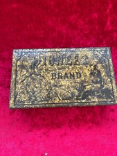 Antique Pioneer Brand Gold Flake tobacco tin