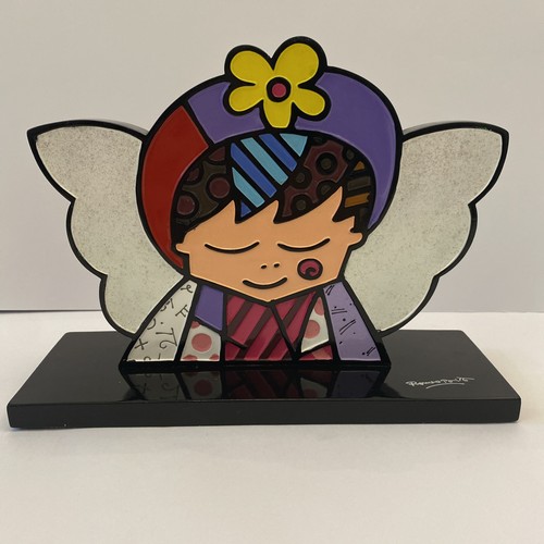 Romero britto angel figure - romero,