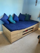 Argos Malibu Wooden Cabin Bed Single With Mattress