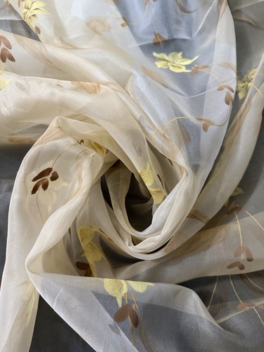 100 pure silk - pure, floral