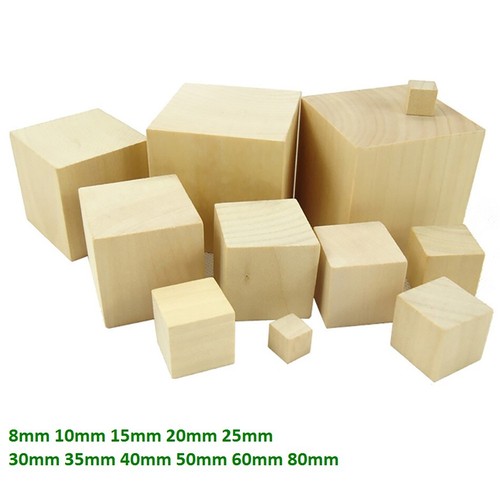 8mm 80mm natural wooden craft - natural,