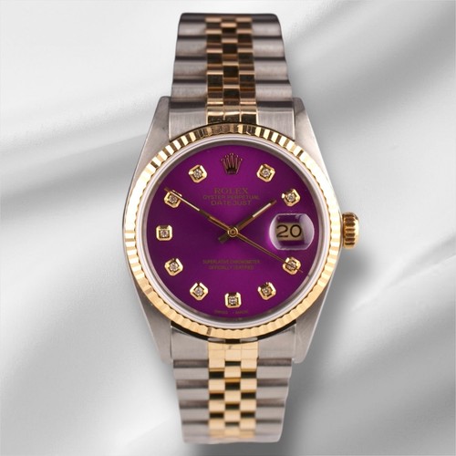 Rolex datejust 36mm yellow - rolex,