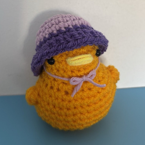 Crochet duck plush toy - crochet,