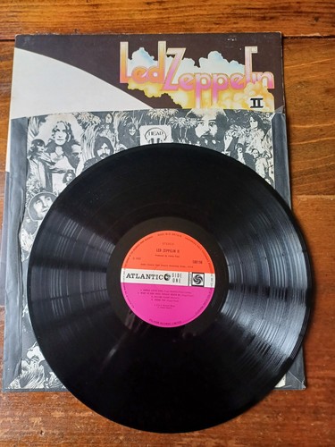 Led zeppelin plum label - zeppelin,