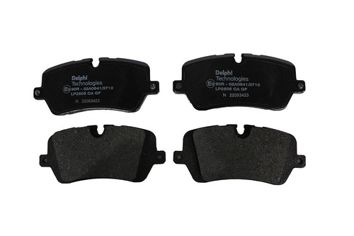 Rear brake pads delphi - brake,