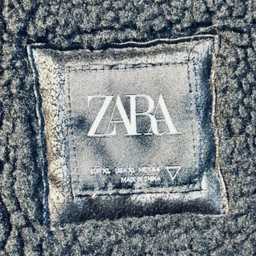 Zara women black faux - zara,