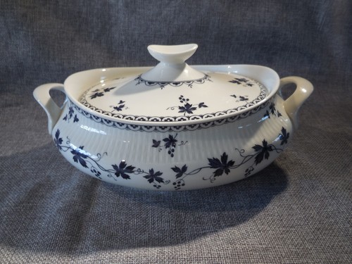 Royal doulton ribbed - blue, &