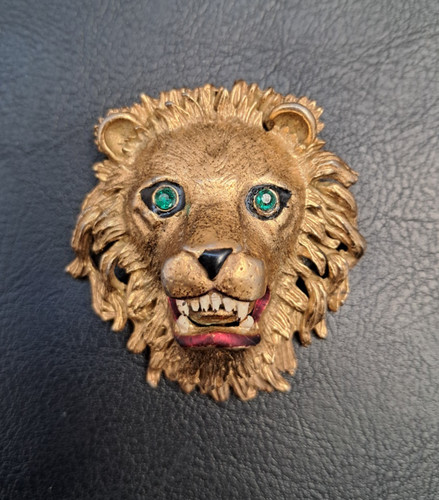 Vintage sphinx roaring lion - sphinx,