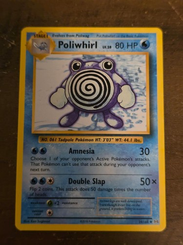 Poliwhirl 108 evolutions - poliwhirl, 24/108
