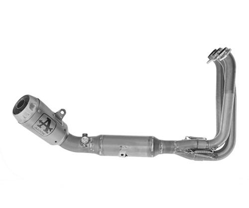 Full system exhaust arrow - full,