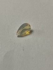 0.75ct Brilliant Cut Pear Ethiopian Opal 8.75x5.75mm Loose Gemstone
