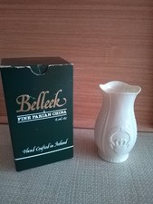 Belleek China Small Vase